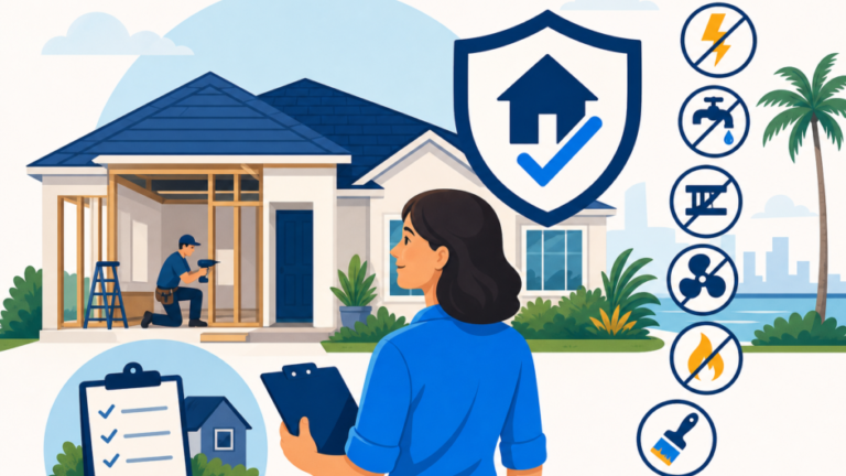 Ilustración de la guía Permisos de remodelación en Florida: cambios clave de la HB 803
